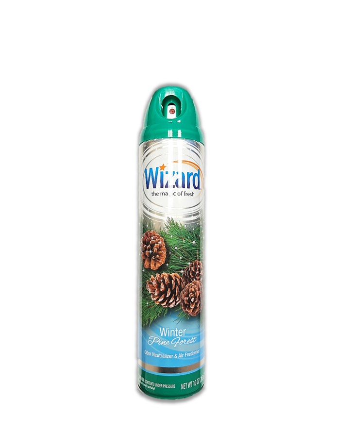 WIZARD AIR FRESHNER 10 OZ WINTER PINE FOREST