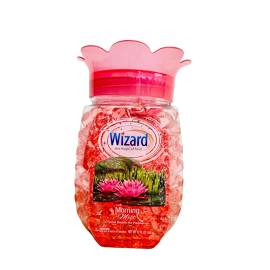 WIZARD CRYSTAL BEADS AIR FRESHNER 12 OZ MORNING MIST