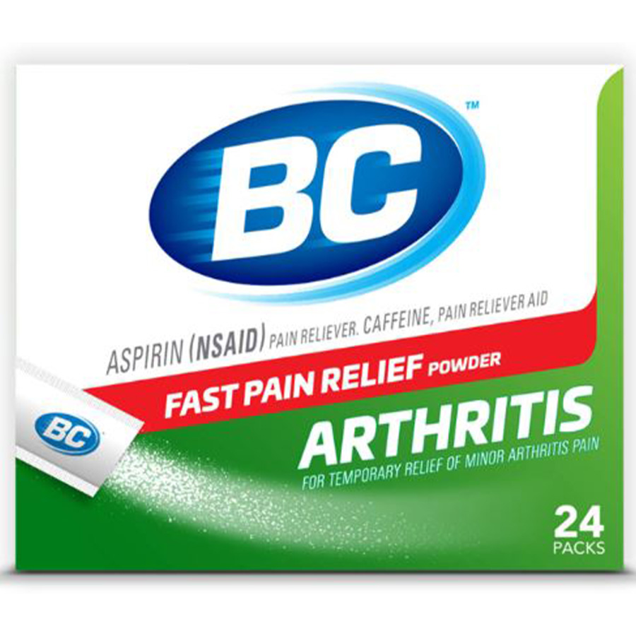 BC POWDER ARTHRITIS PAIN RELIEVER 24 CT