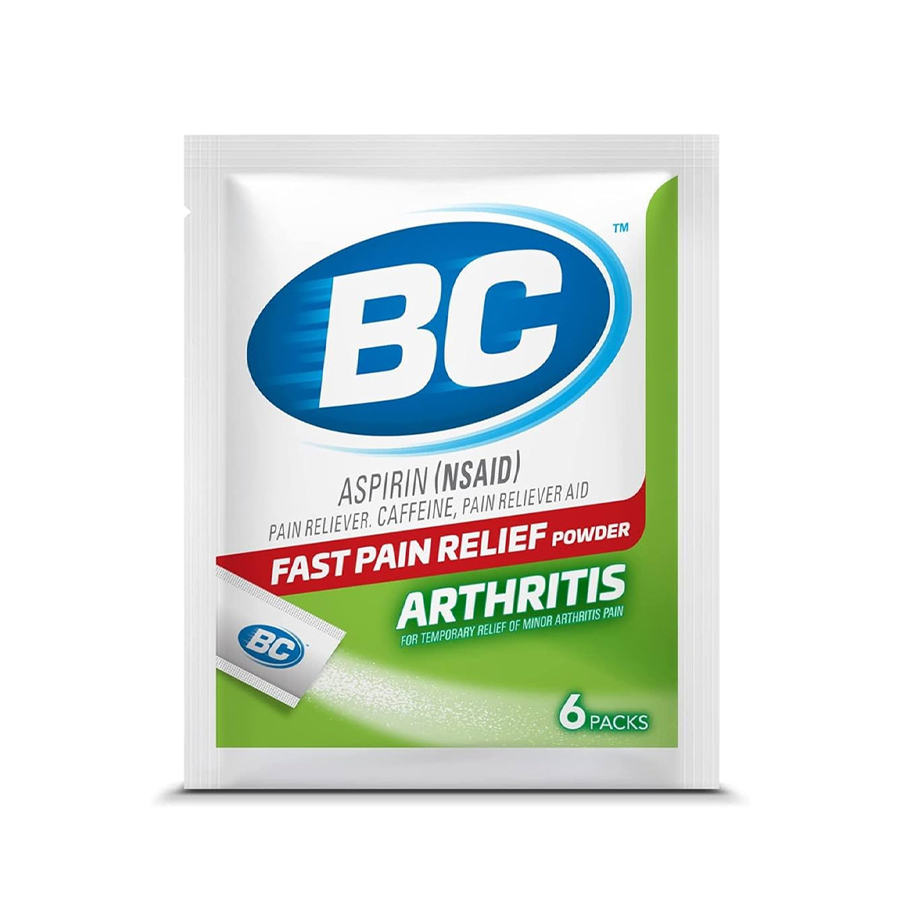 BC POWDER ARTHRITIS PAIN RELIEVER 6 CT