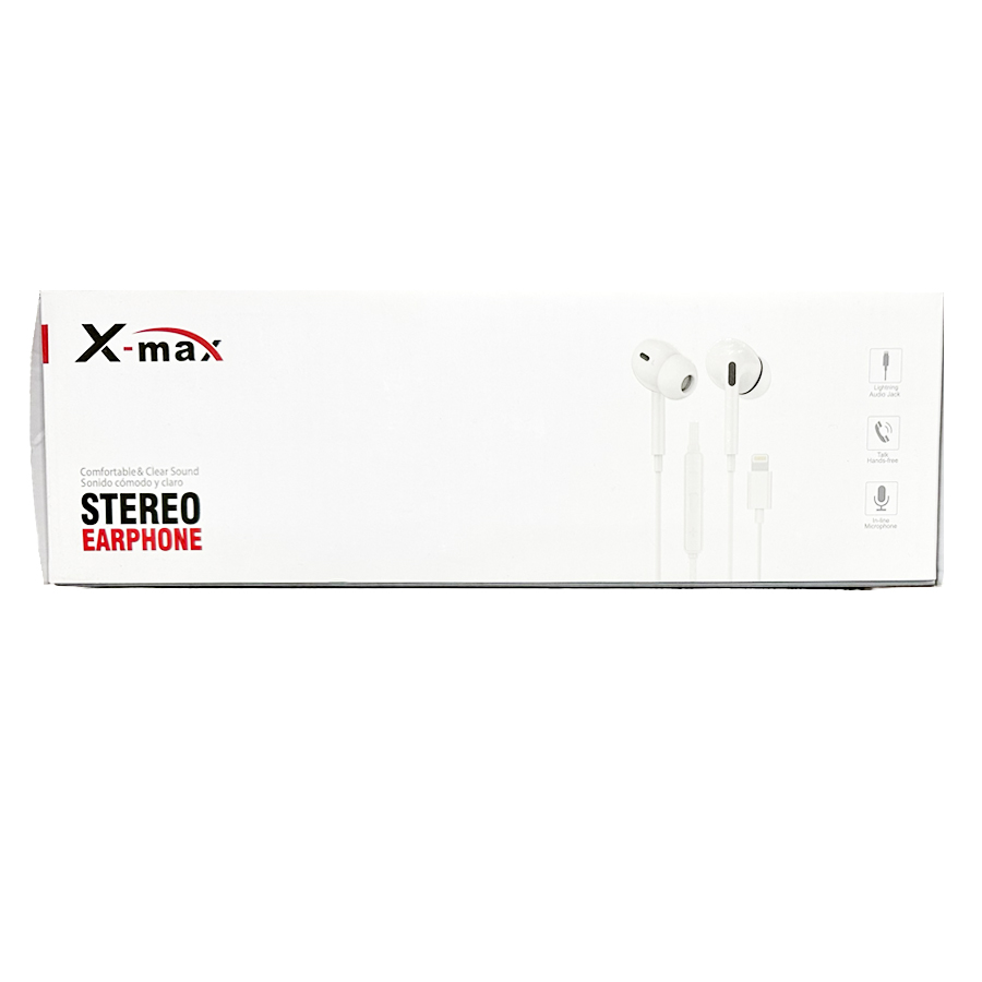 X-MAX EARPHONE 1 CT TYPE IP X-HF03