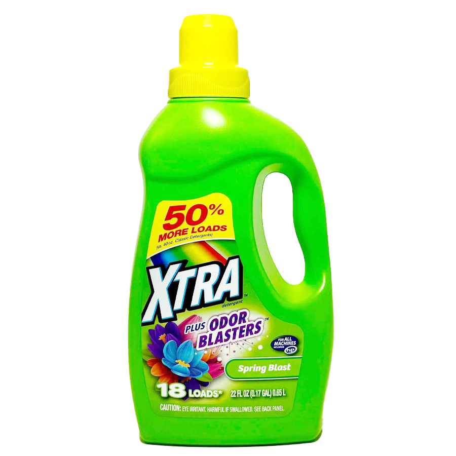 XTRA LAUNDRY DETERGENT 22 OZ SPRING BLAST
