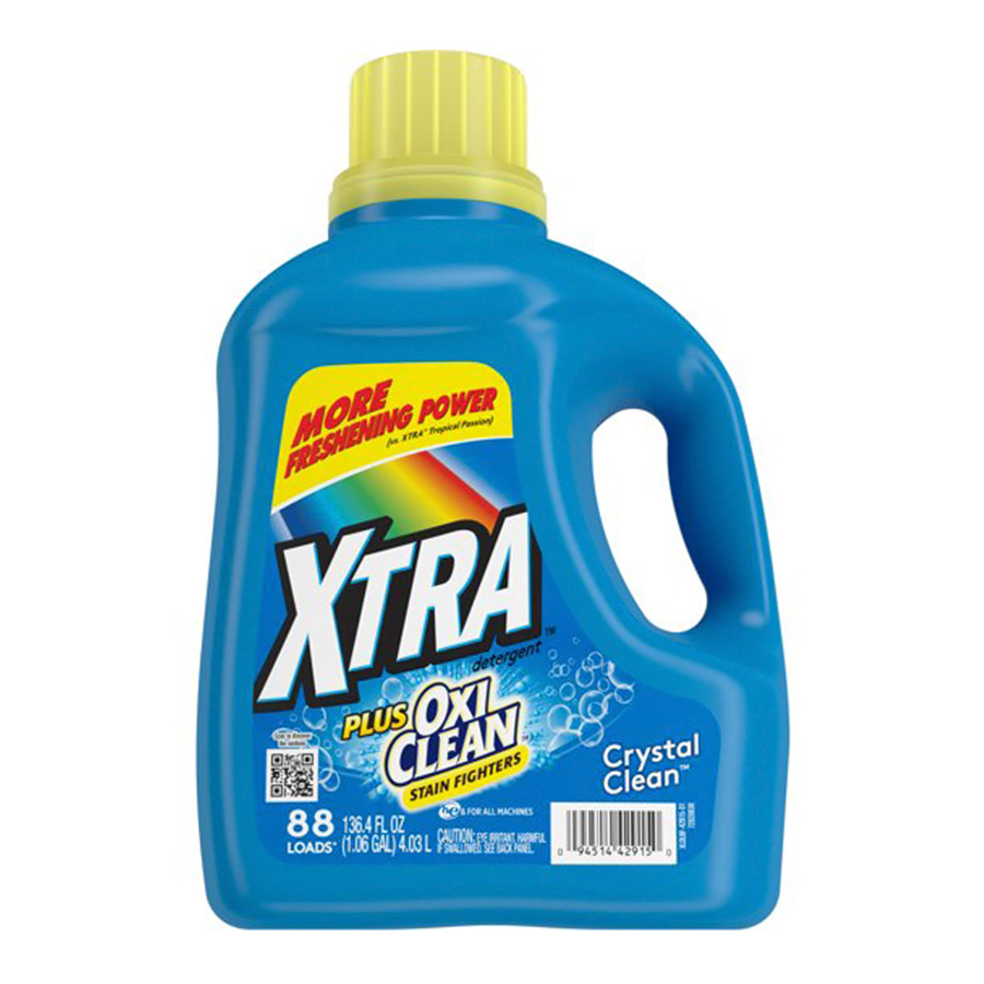 XTRA LIQUID DETERGENT 136.4 OZ WITH OXI