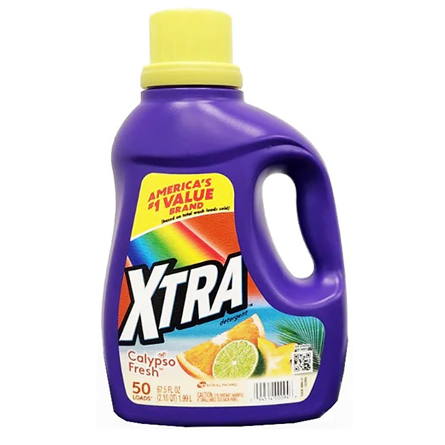XTRA LIQUID DETERGENT 67.5 OZ CALYPSO FRESH