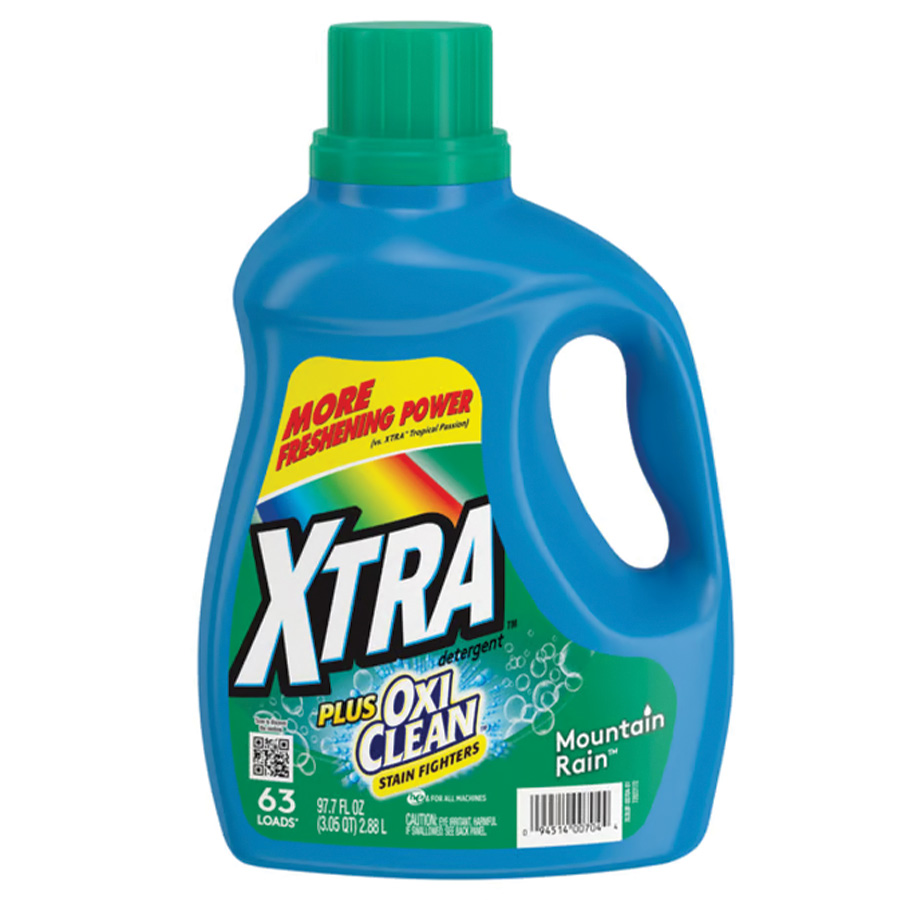 XTRA LIQUID DETERGENT 97.7 OZ MOUNTAIN RAIN