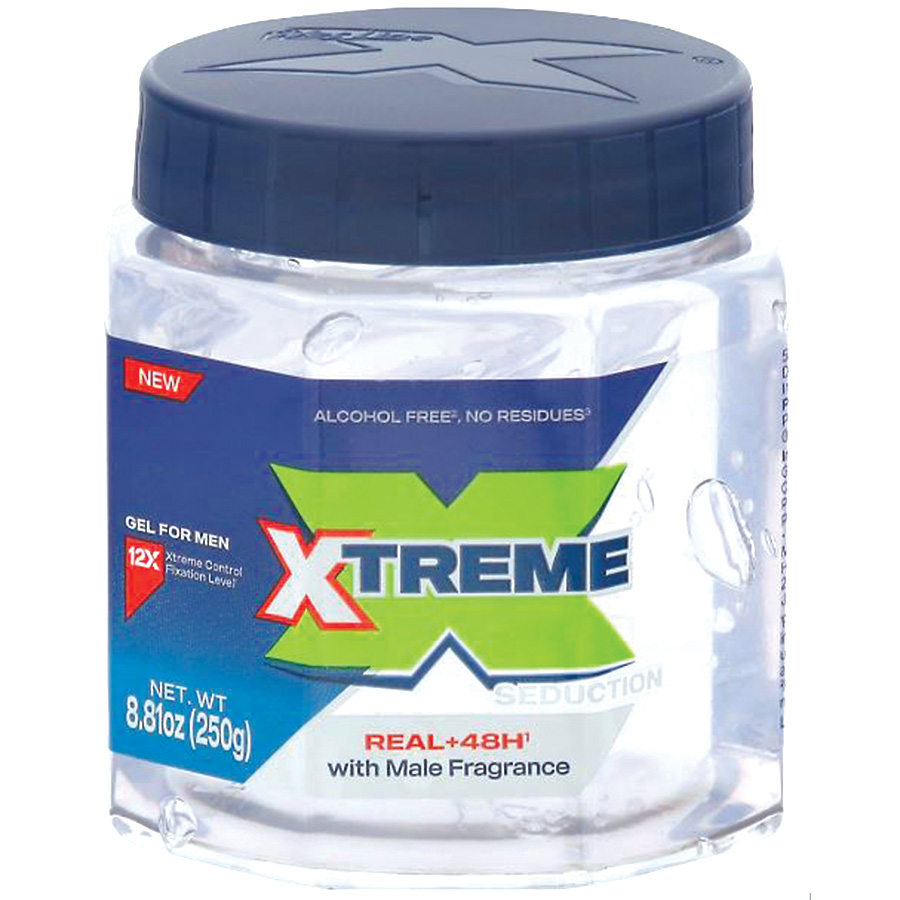 XTREME HAIR GEL 8.81 OZ SEDUCTION FOR MEN
