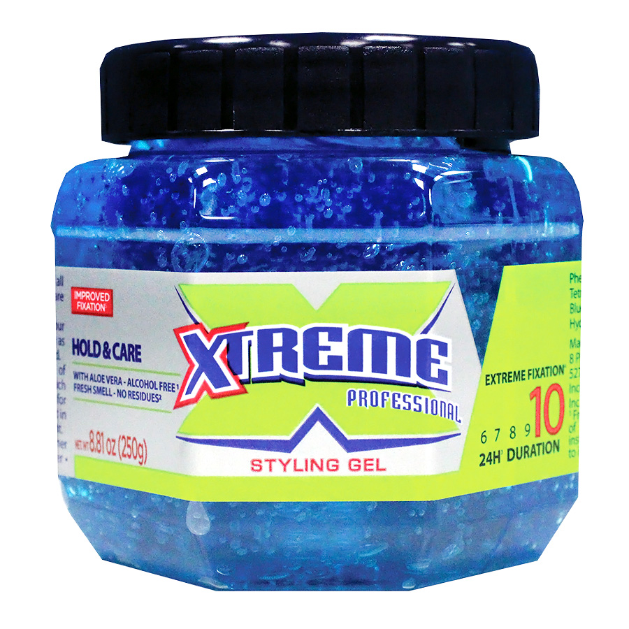 XTREME STYLING HAIR GEL 8.8 OZ - BLUE