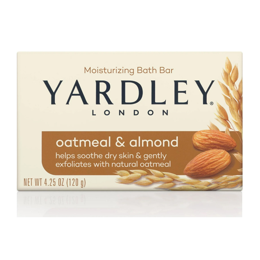 YARDLEY SOAP 4.25 OZ OATMEAL & ALMOND