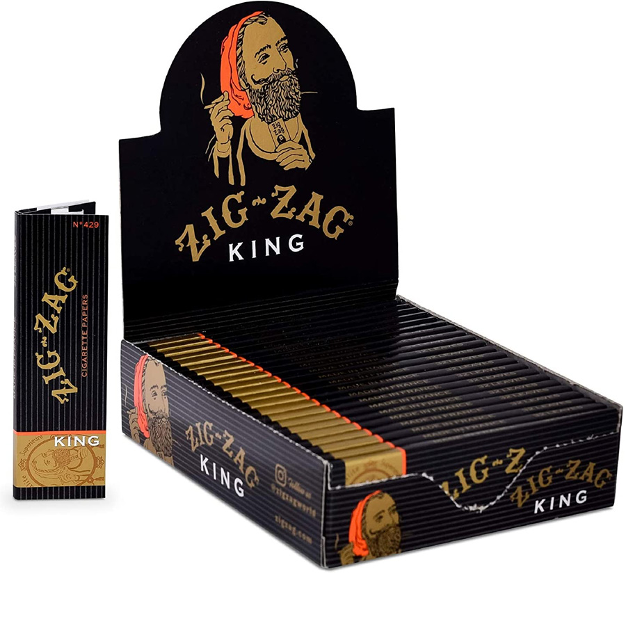 ZIG ZAG ROLLING PAPER 24 CT KING SIZE