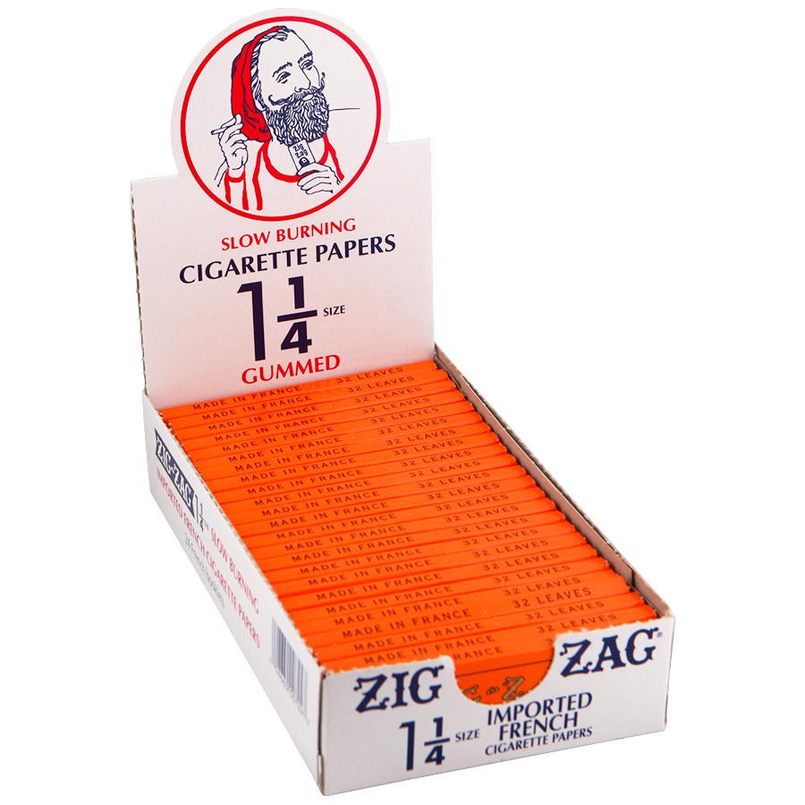 ZIG ZAG ROLLING PAPER 24 CT ORANGE