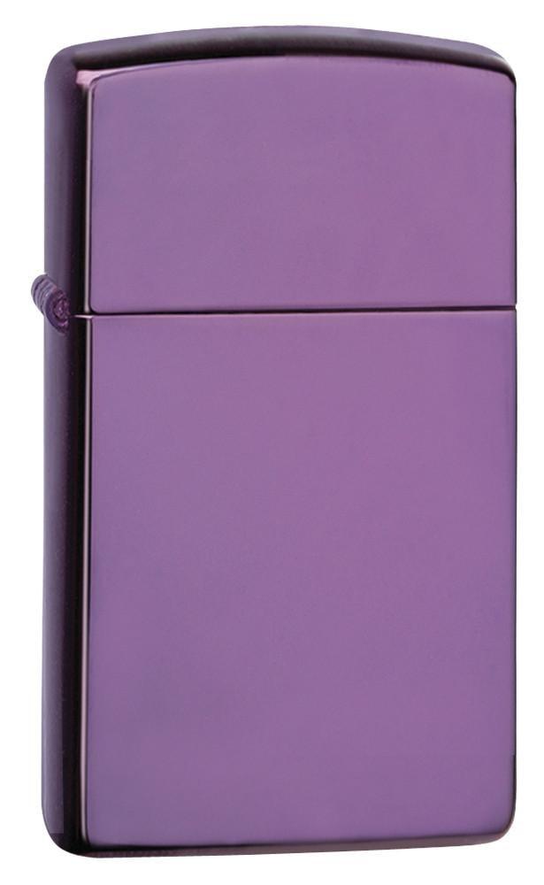 ZIPPO LIGHTER 1 PK SLIM HIGH PURPLE LIGHTER