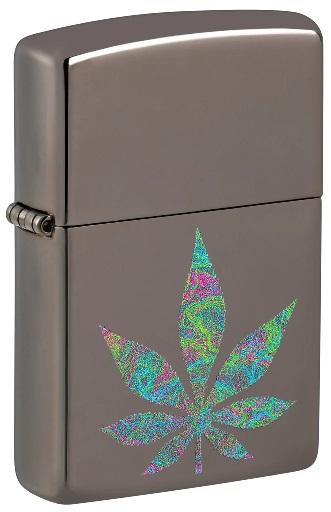 ZIPPO LIGHTER 150 FUNKY CANNABIS DESIGN 48578