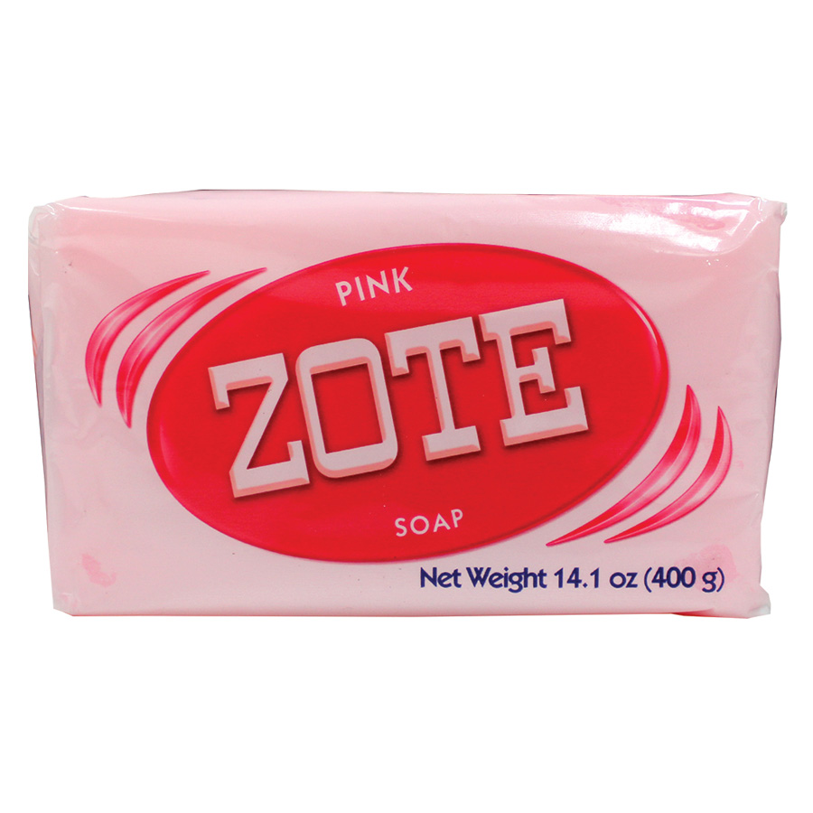 ZOTE LAUNDRY BAR SOAP 400 G / 14.11 OZ PINK