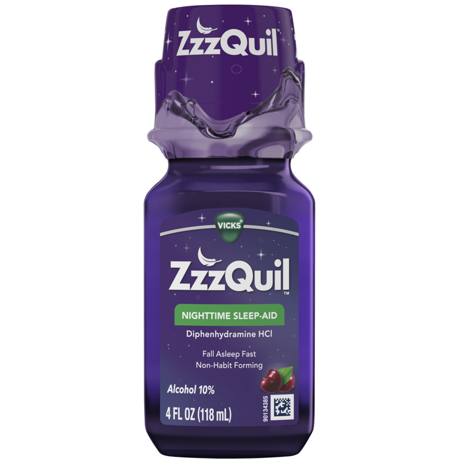 ZZZQUIL SLEEP AID 4 OZ BERRY