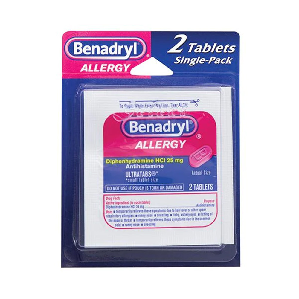 BENADRYL ALLERGY RELIEF 1 CT TABS BLISTER