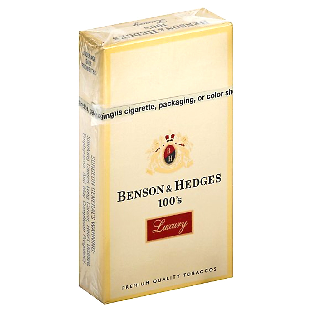 BENSON & HEDGES CIGARETTES 20 CT LUXURY