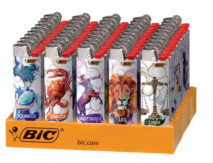 BIC DISPOSABLE LIGHTERS 1 CT ASTROLOGY