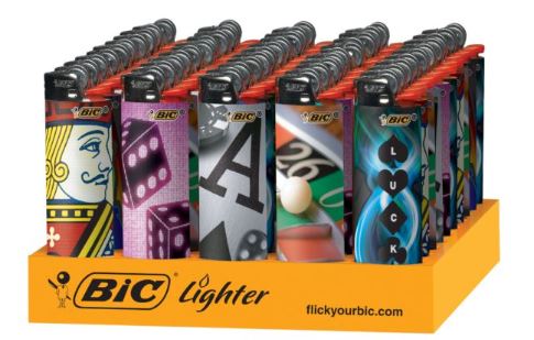 BIC DISPOSABLE LIGHTERS 1 CT CASINO