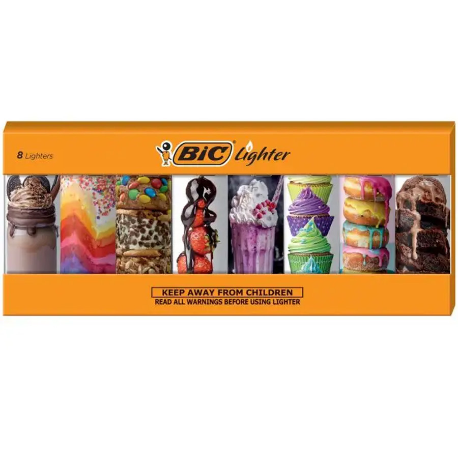 BIC DISPOSABLE LIGHTERS 1 CT INDULGENT