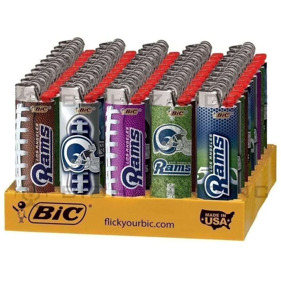 BIC DISPOSABLE LIGHTERS 1 CT NFL RAMS