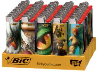 BIC DISPOSABLE LIGHTERS 1 CT SUPERNATURAL