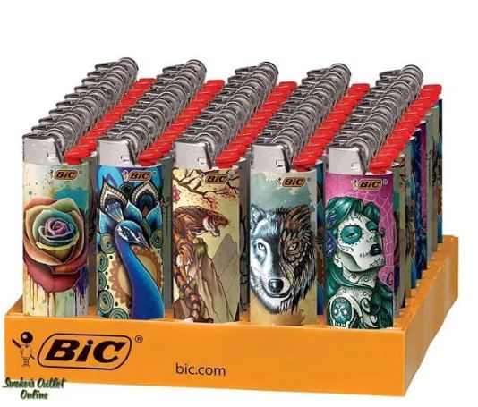 BIC DISPOSABLE LIGHTERS 1 CT TATTOO
