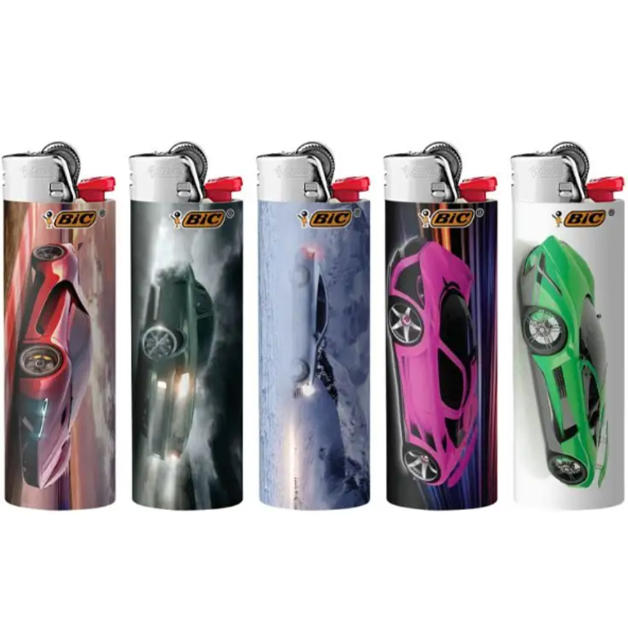 BIC DISPOSABLE LIGHTERS 1CT SUPERCAR