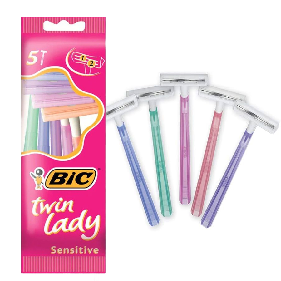 BIC TWIN RAZOR 5 CT LADY