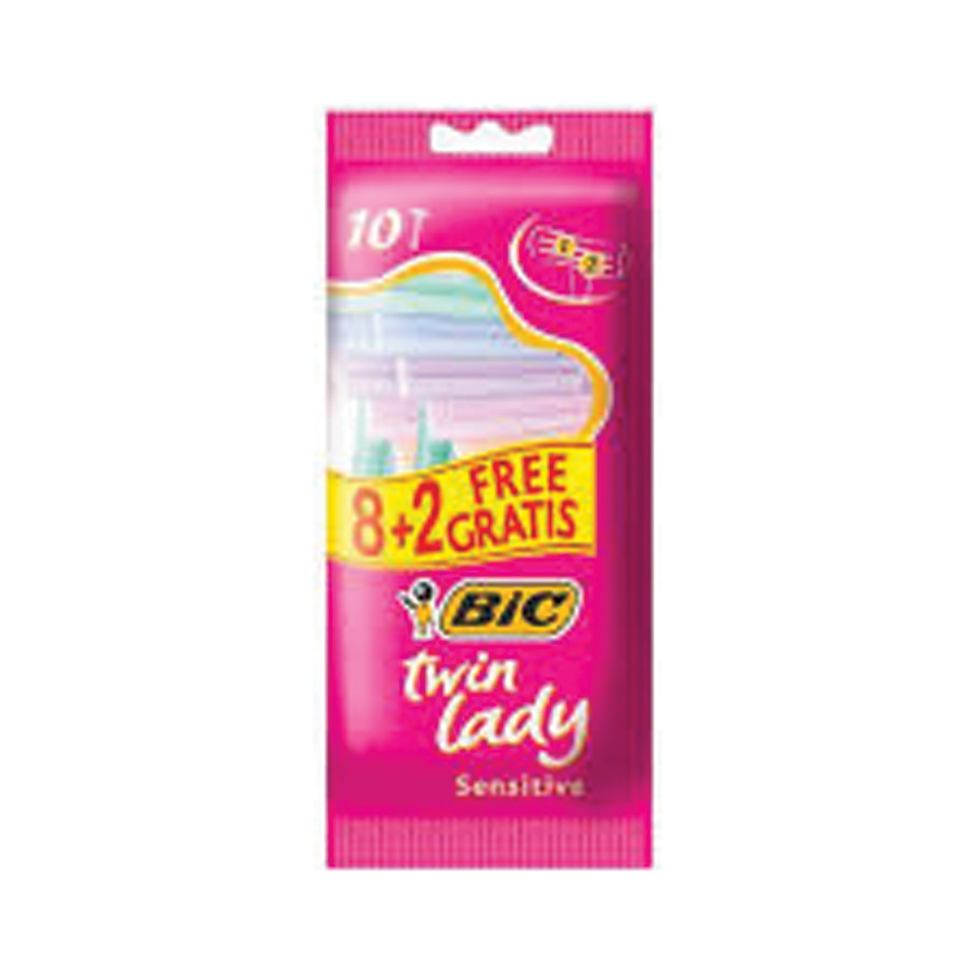 BIC TWIN RAZOR 8+2 CT LADY