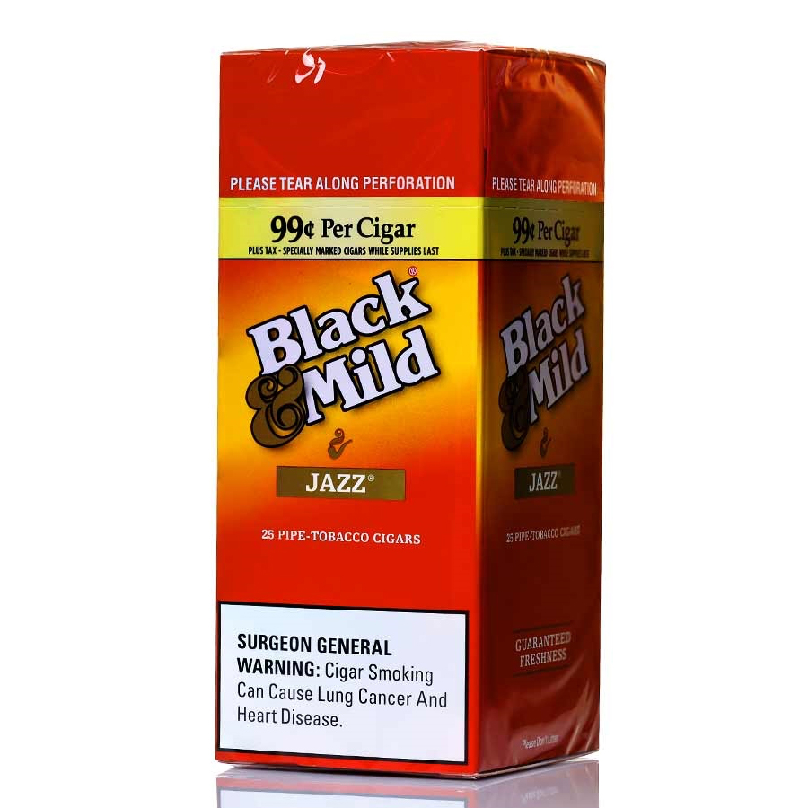 BLACK & MILD CIGARS 1 CT JAZZ