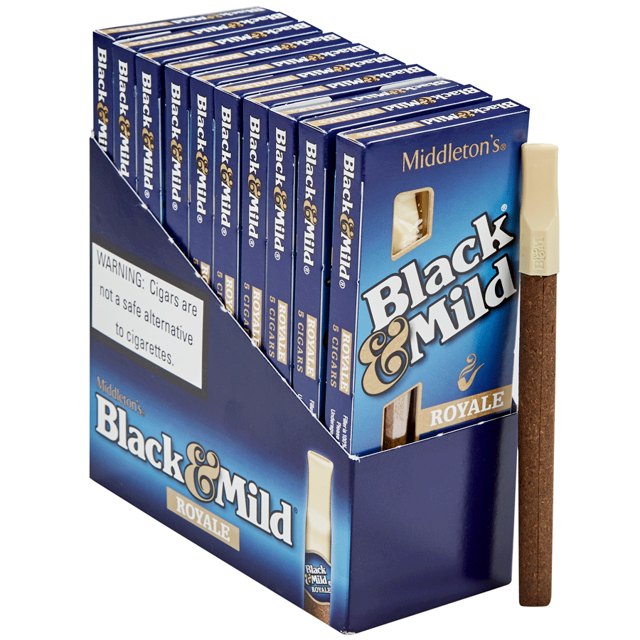 BLACK & MILD CIGARS 1 CT ROYALE $1.39