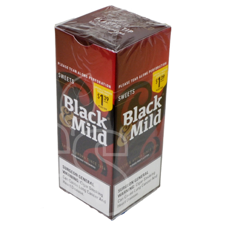 BLACK & MILD CIGARS 1 CT SWEET $1.39