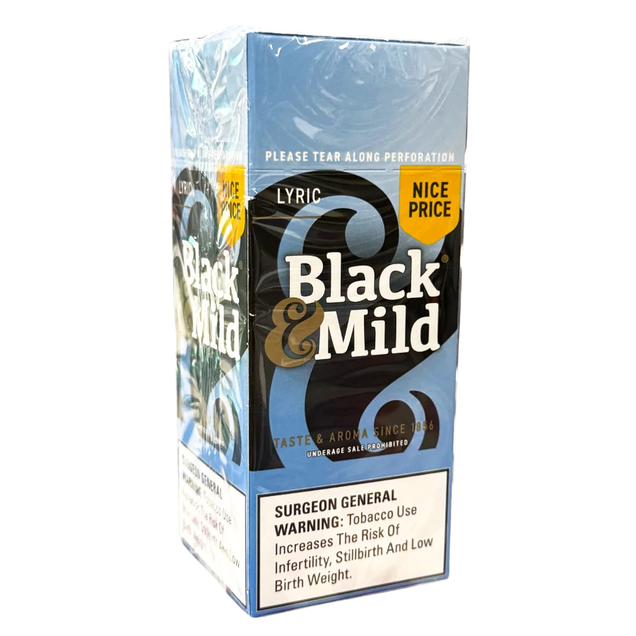 BLACK & MILD CIGARS NICE PRICE LYRIC 1CT