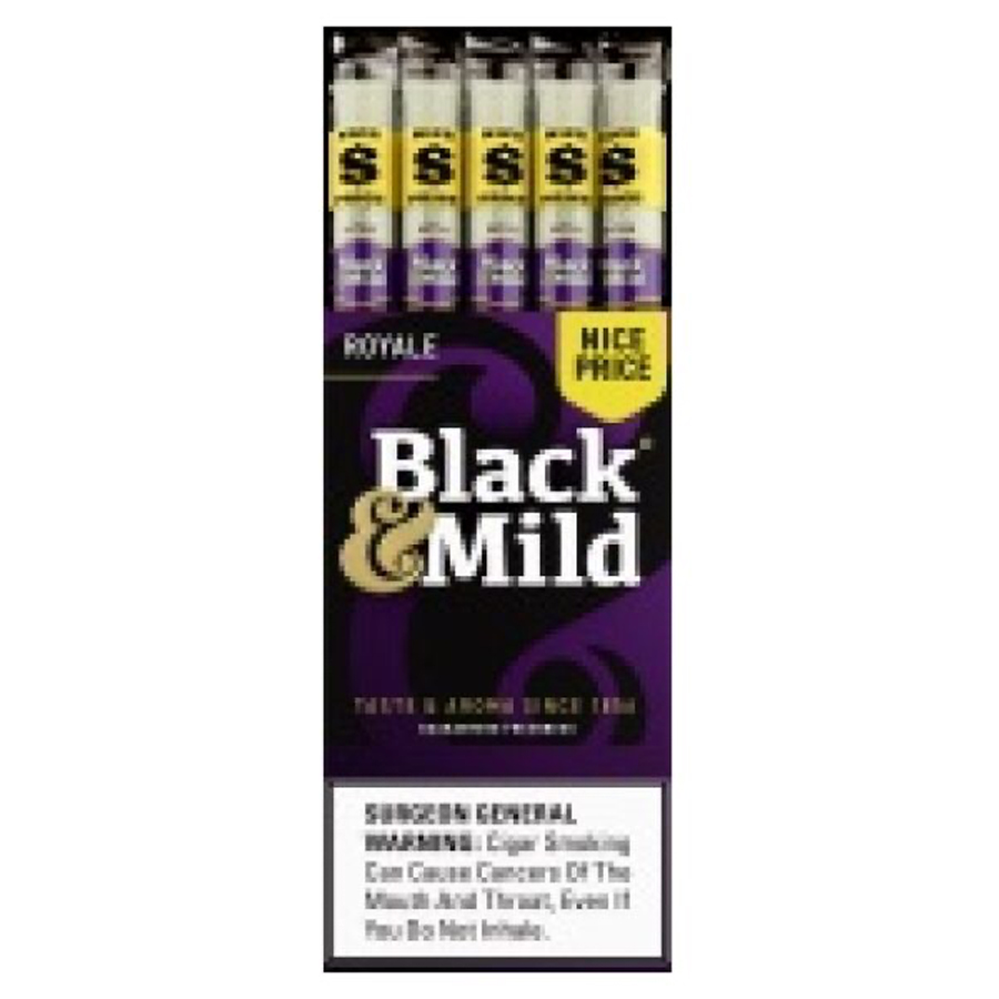 BLACK & MILD CIGARS NICE PRICE ROYALE