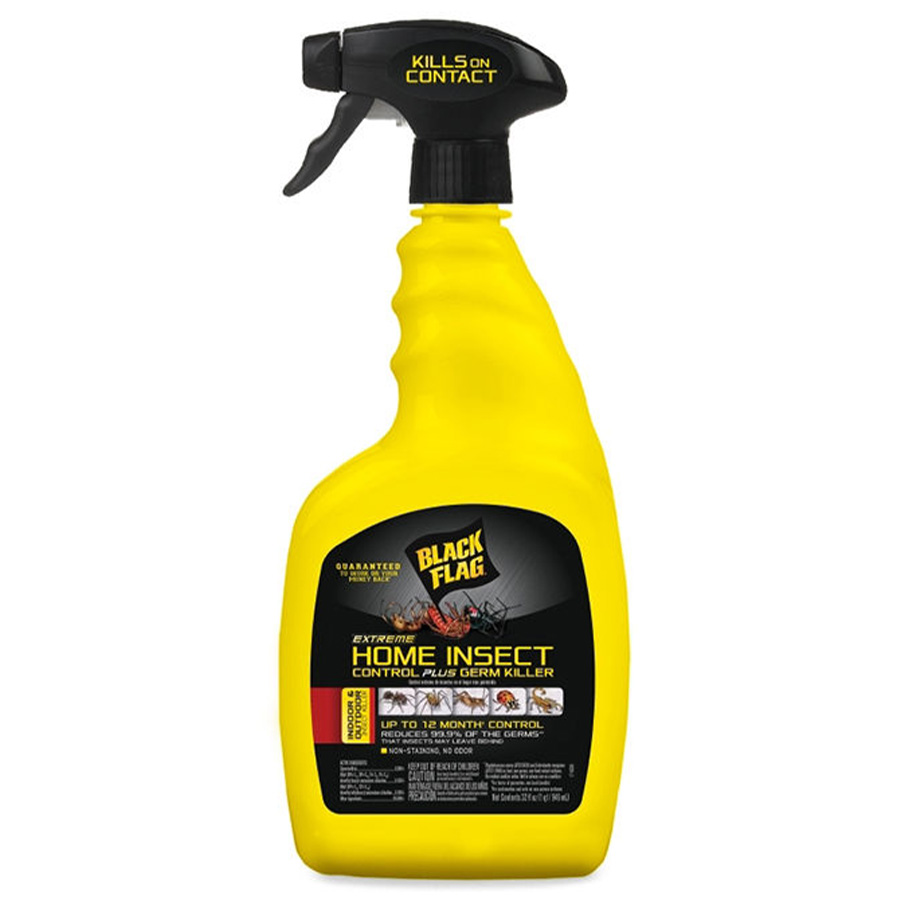 BLACK FLAG HOME INSECT CONTROL 32 OZ PLUS GERM KILLER