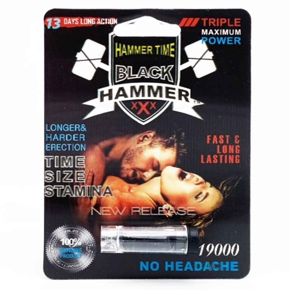 BLACK HAMMER MALE ENHANCEMENT 1 CT