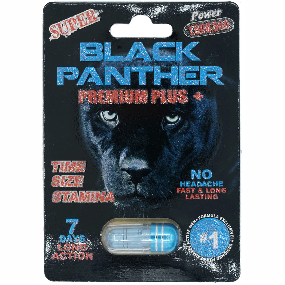 BLACK PANTHER MALE ENHANCEMENT 1 CT