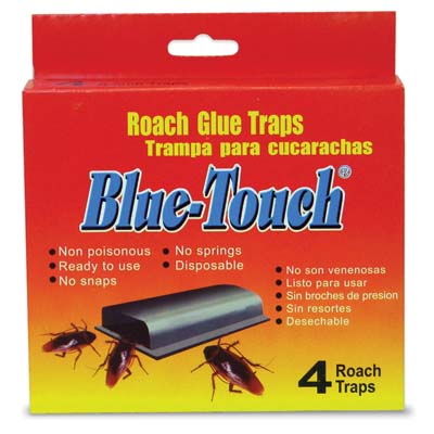 BLUE TOUCH ROACH TRAP 4 PK