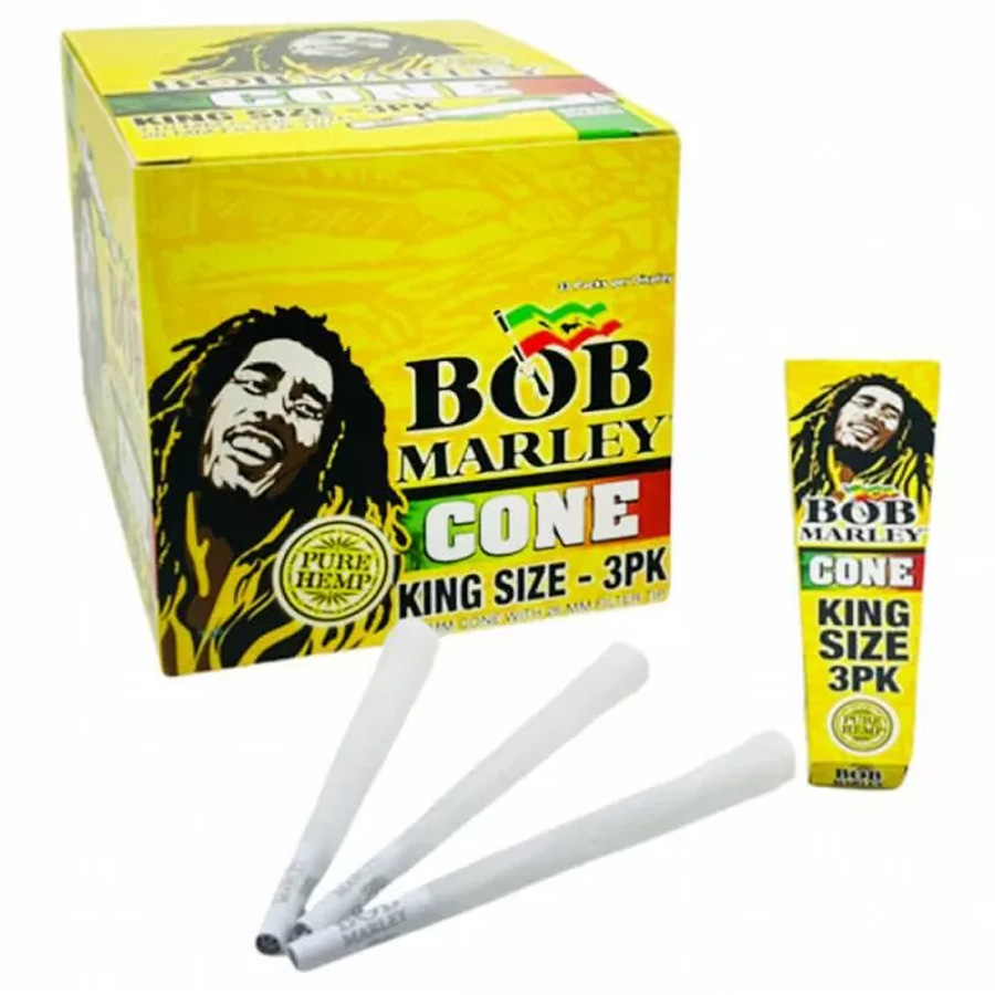 BOB MARLEY PRE-ROLLED CONE 3 CT KING SIZE