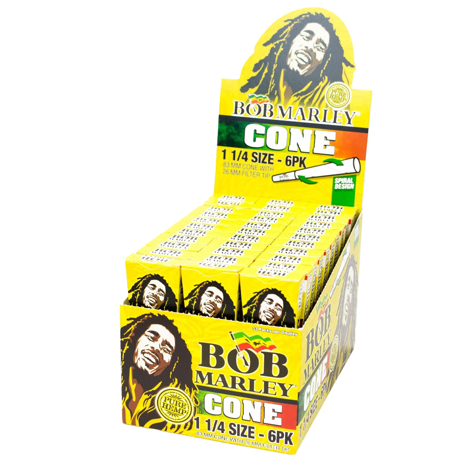 BOB MARLEY PRE-ROLLED CONE 6 CT 1 1/4