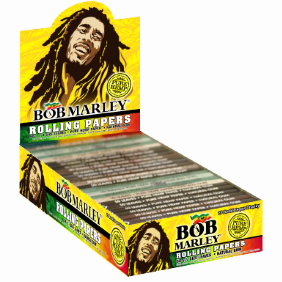 BOB MARLEY ROLLING PAPER 24 CT 1 1/4 CLASSIC