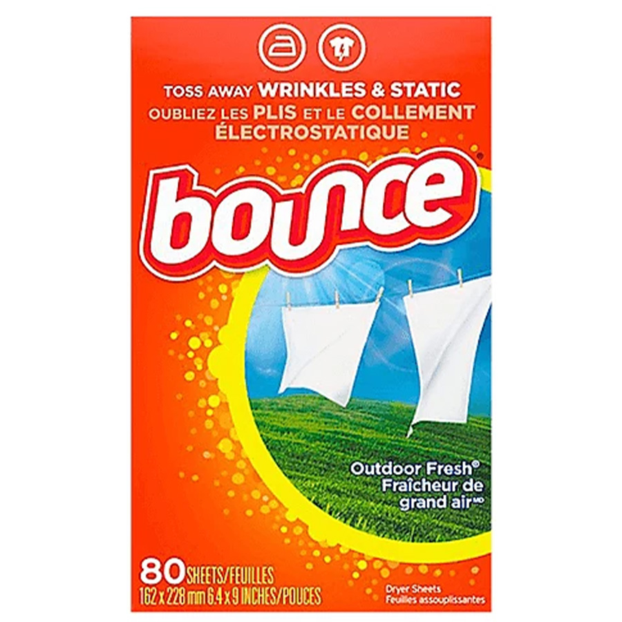 BOUNCE DRYER SHEETS 80 CT OUTDOOR FRESH