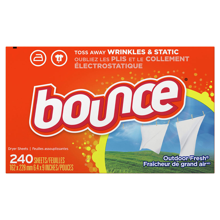 BOUNCE FABRIC SOFTNER SHEET 240 CT OUTDOOR FRESH
