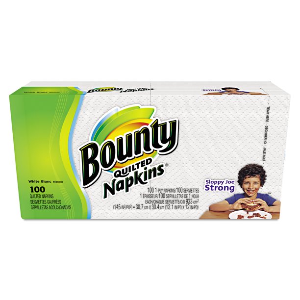 BOUNTY NAPIN 100 CT