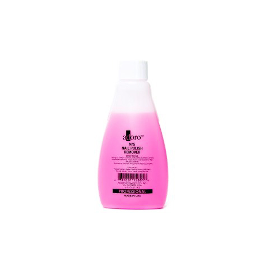 ADORO NAIL POLISH REMOVER 4 OZ PINK