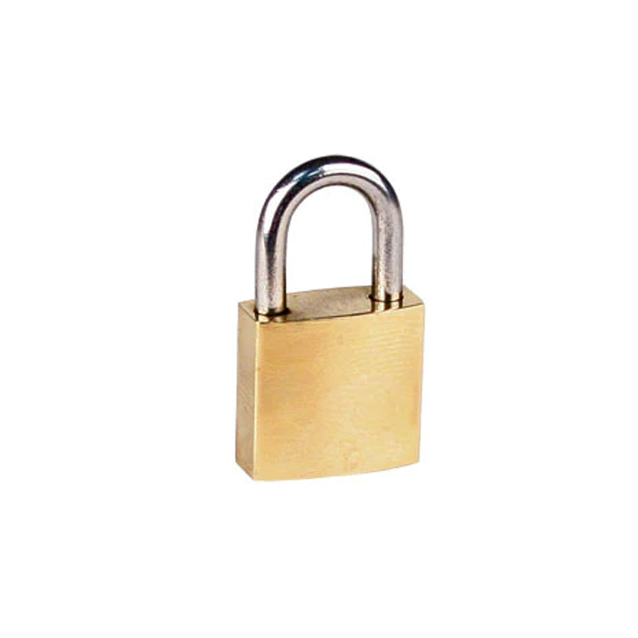 BRASS PADLOCK 24 CT 20 MM