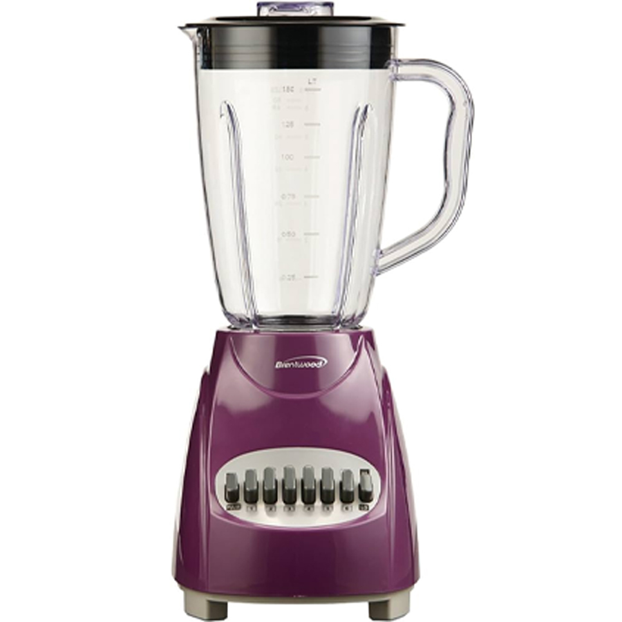 BRENTWOOD BLENDER 12 SPD + PULSE 50 OZ PURPLE