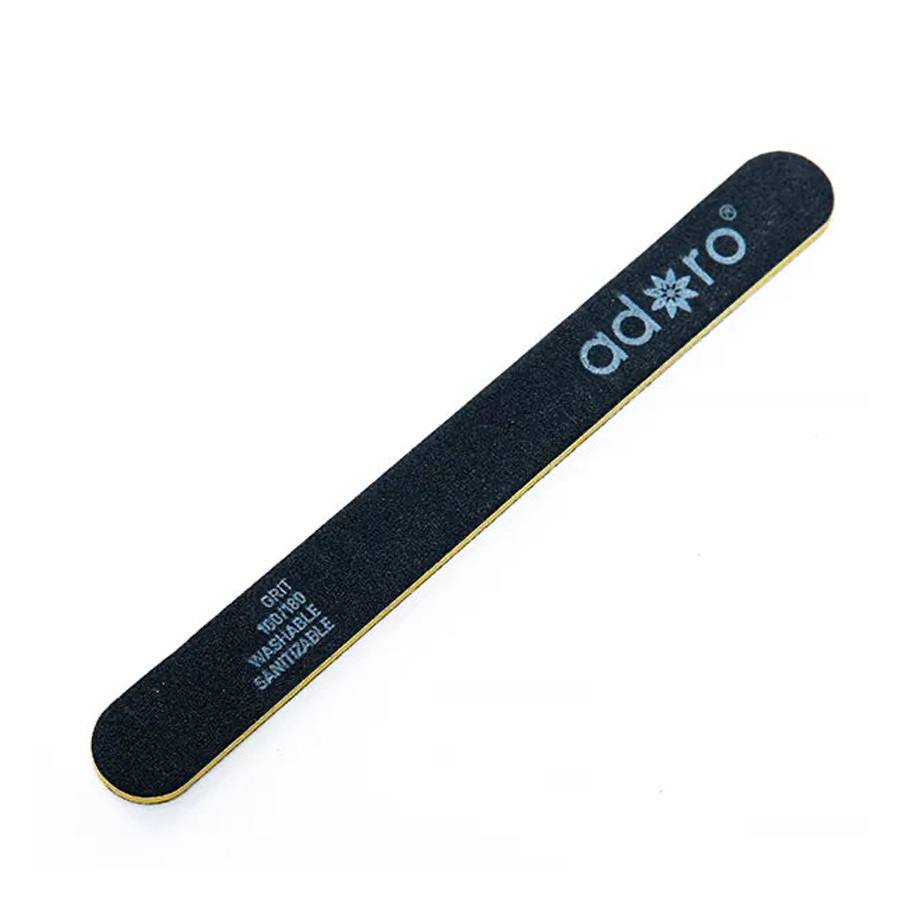 ADORO SALON NAIL BOARD 2 CT JUMBO & STRAIGHT EMERY BOARD