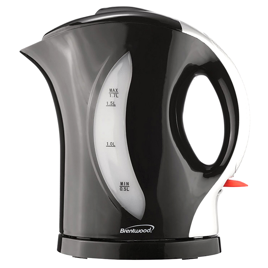 BRENTWOOD CORDLESS KETTLE 1.7 L BLACK