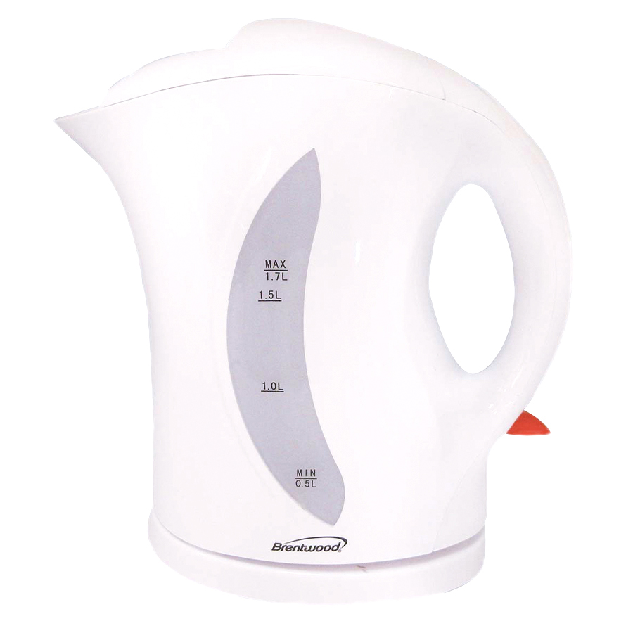 BRENTWOOD CORDLESS KETTLE 1.7 L WHITE